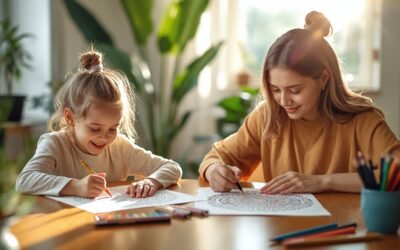 Creative Growth Through Coloring for Kids and Adults
