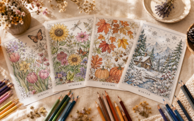 Holiday Coloring Pages for Adults: Your Year-Round Self-Care Ritual Hiding in Plain Sight