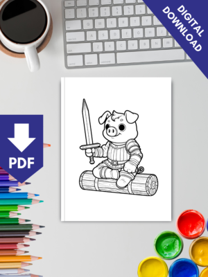 Free Pigknight Coloring Pages – 50 Fun Printable Designs for Kids