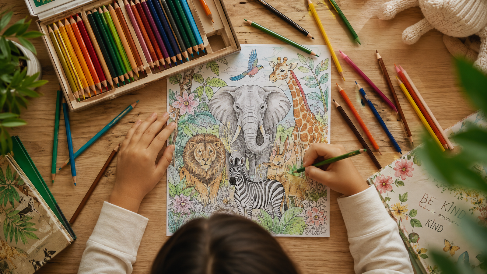 benefits of coloring pages for kids