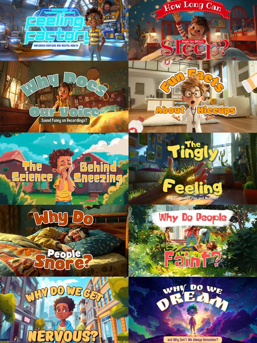 Feelings and Brainy Wonders Learning Video Bundle 2 Feelings and Brainy Wonders Learning Video Bundle - Image 2