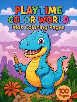 100 Kids Coloring Pages | Playtime color World