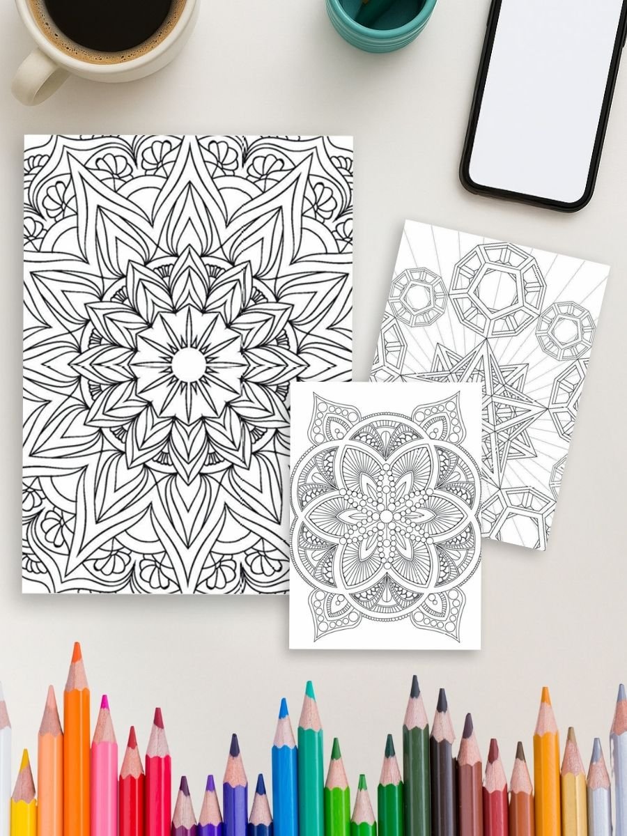 Mandala Matrix – 105 Geometric Paths to Stillness 4 Mandala Matrix – 105 Geometric Paths to Stillness - Image 4